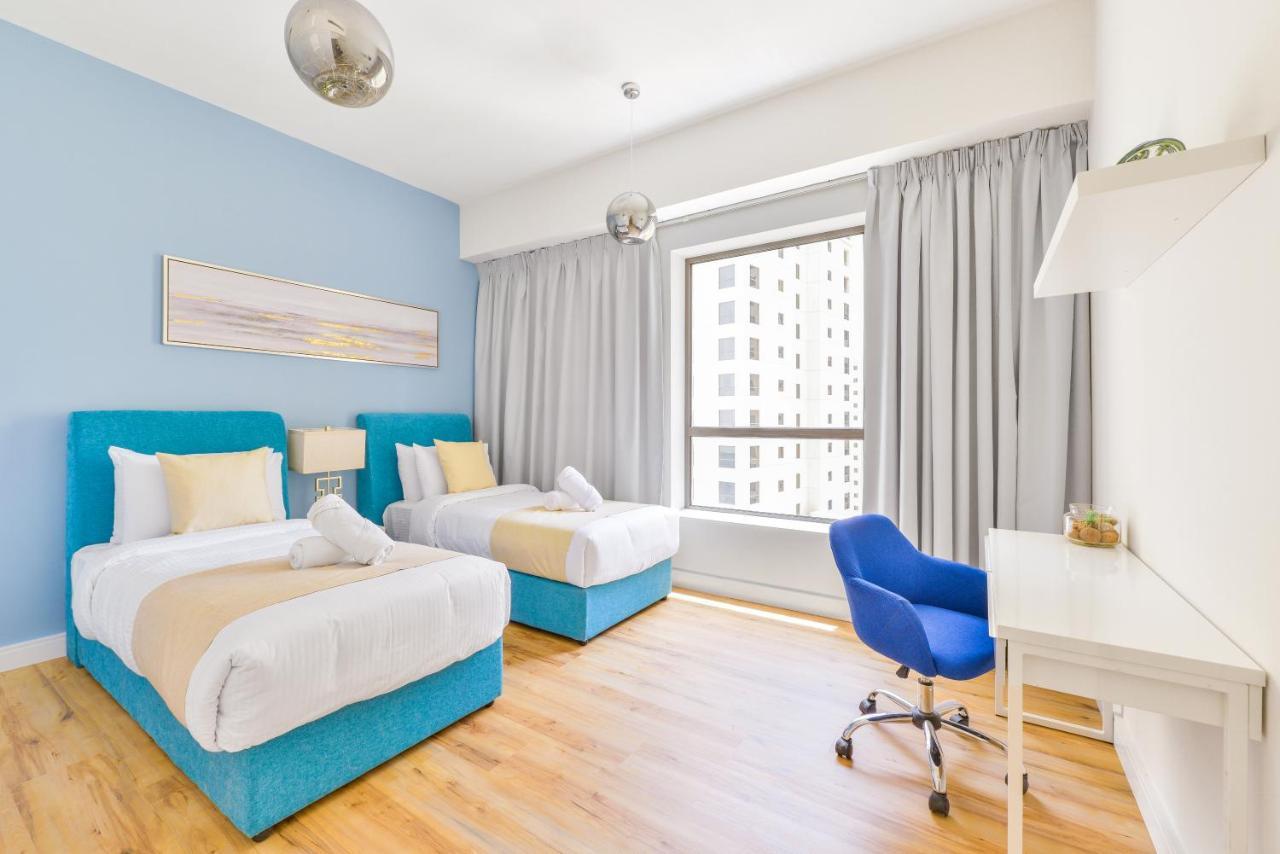 Luxury Jbr - 2Br - 5* Beach Resorts Access! Дубай Экстерьер фото